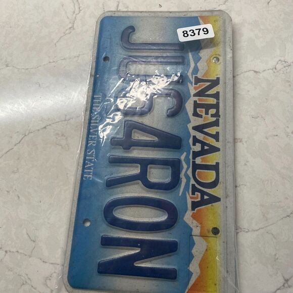 US The Silver State of Nevada #JUS4R0N Collectibles Motor Vehicles License Plate - Picture 6 of 6